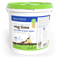 Natural Essentials Wag Time pet wipes for paw, bath & bum cleaning ? 400 count, plant-based, hypoallergenic, vegan