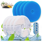 4P set of blue cotton white filter cartridge / n/a