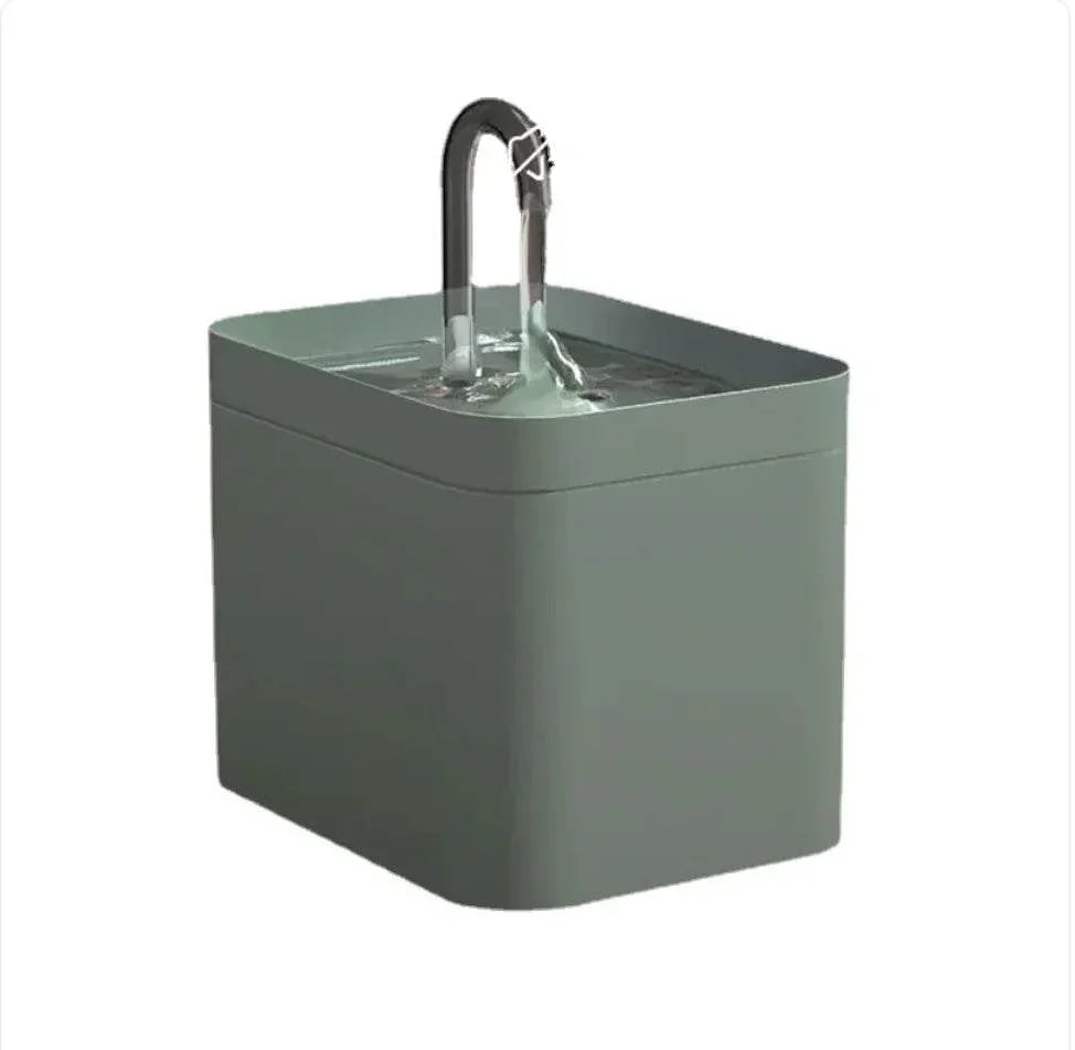 Modern pet water fountain with sleek design for dogs and cats