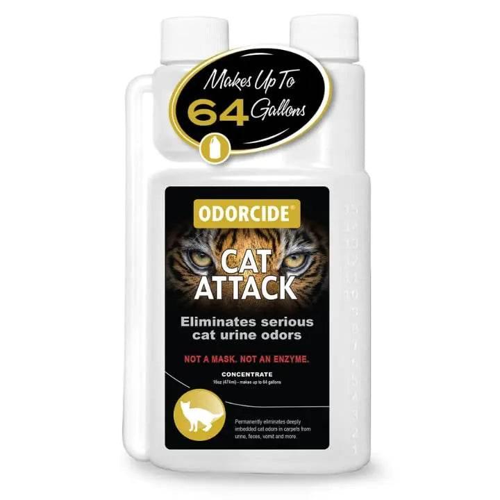 OdorCide Cat Attack odor eliminator for cat urine, makes 64 gallons, pet care concentrate