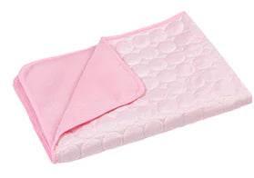 Soft pink quilted pet blanket for cozy comfort, ideal for dogs and cats