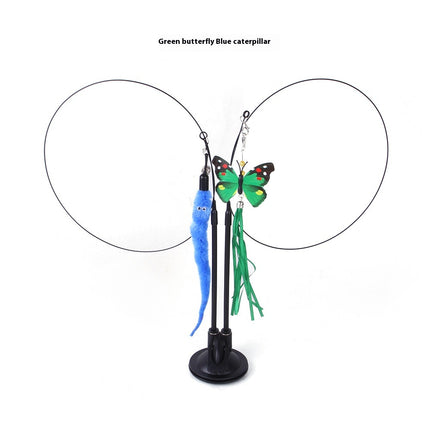 Suction Cup Cat Teaser Toy — 9 Fun Designs, Interactive Play