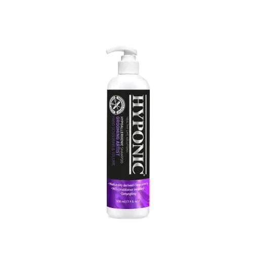 Hyponic Detangling Pet Shampoo with Naturally Derived Cleansers for Dogs & Cats