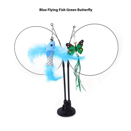 Suction Cup Cat Teaser Toy — 9 Fun Designs, Interactive Play