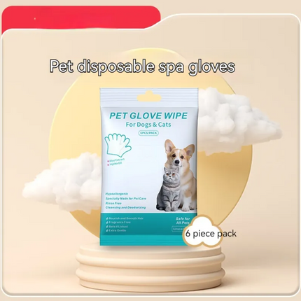 Pet Cleaning Gloves & Wipes — Disposable, Ear, Eye, Tooth & Foot Care
